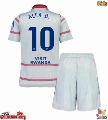 Atletico Madrid Alex Baena #10 Replica Third Stadium Kit for Kids 2026-27 Short Sleeve (+ pants)